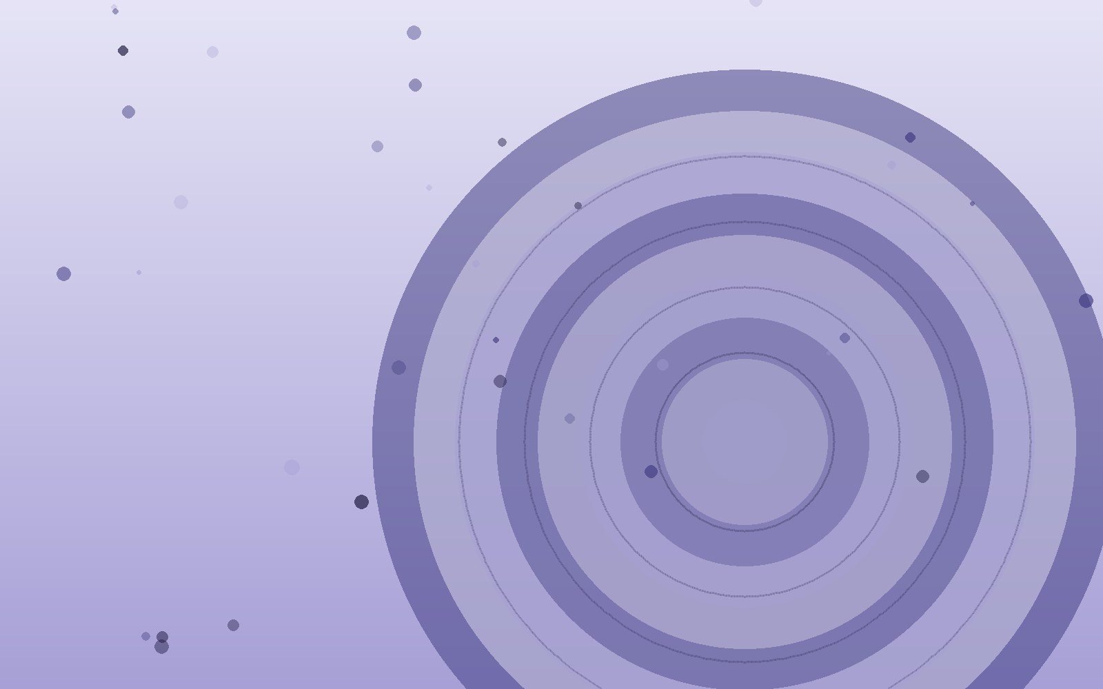 Abstract indigo-toned artwork with glowing concentric circles, illustrating the article “Lakshmi Puja at Home: Meaning, Setup and Step-by-Step Guide”