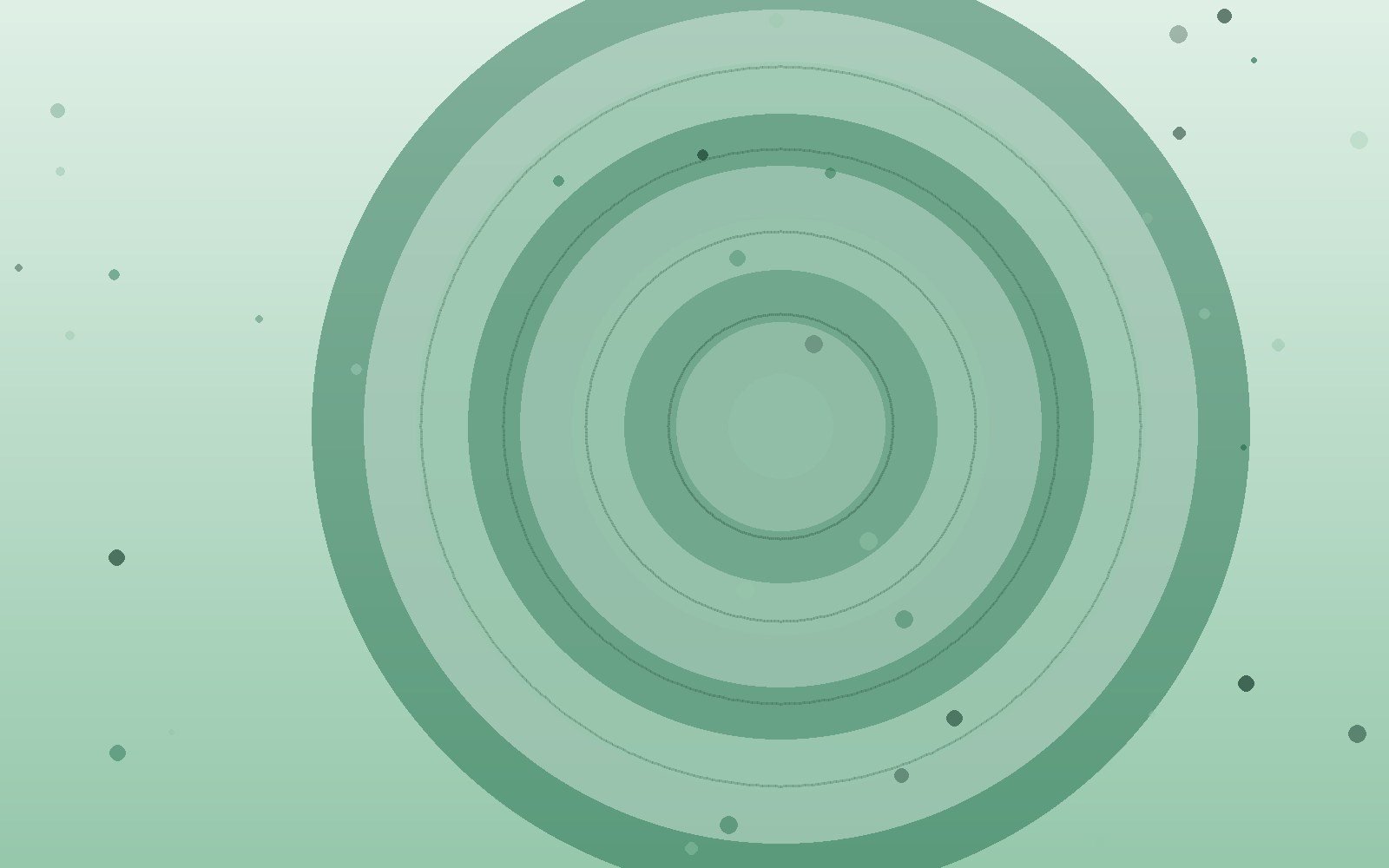 Abstract emerald-toned artwork with glowing concentric circles, illustrating the article “Ramlila: The Living Theatre of the Ramayana”