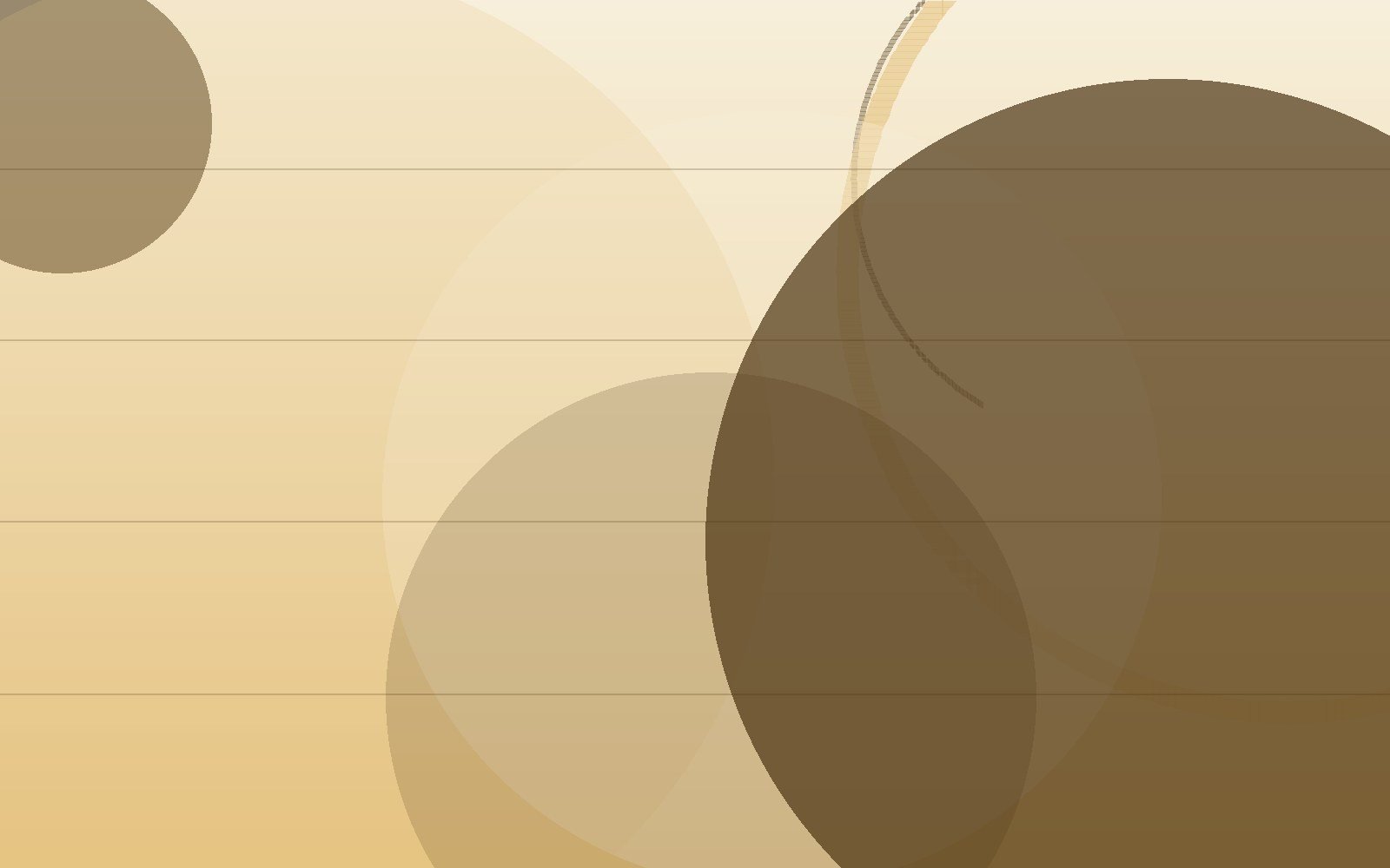 Abstract artwork in amber tones with overlapping circles and fine horizontal lines