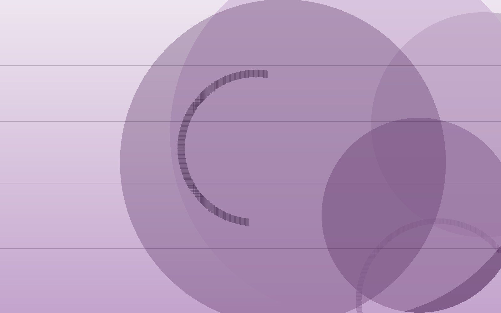 Abstract artwork in plum tones with overlapping circles and fine horizontal lines